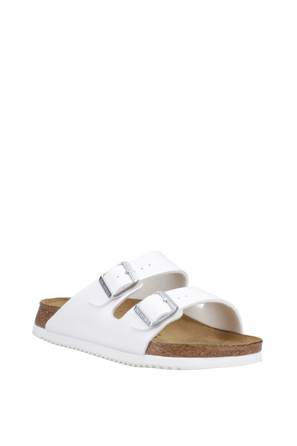White Birkenstock Arizona Sandal | PrettyLittleThing | PrettyLittleThing UK