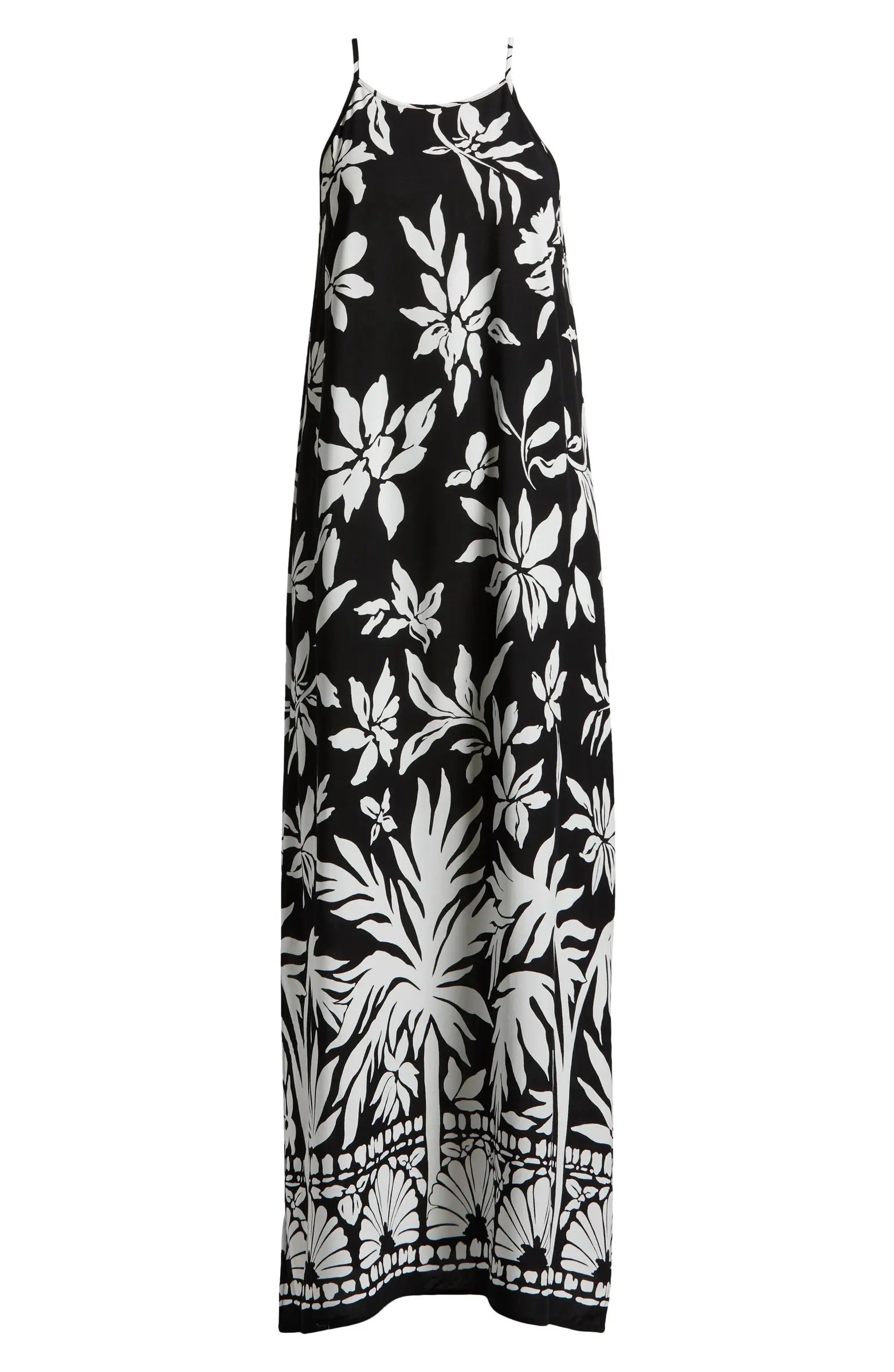 Vince Camuto Print Sleeveless Maxi Dress | Nordstrom | Nordstrom