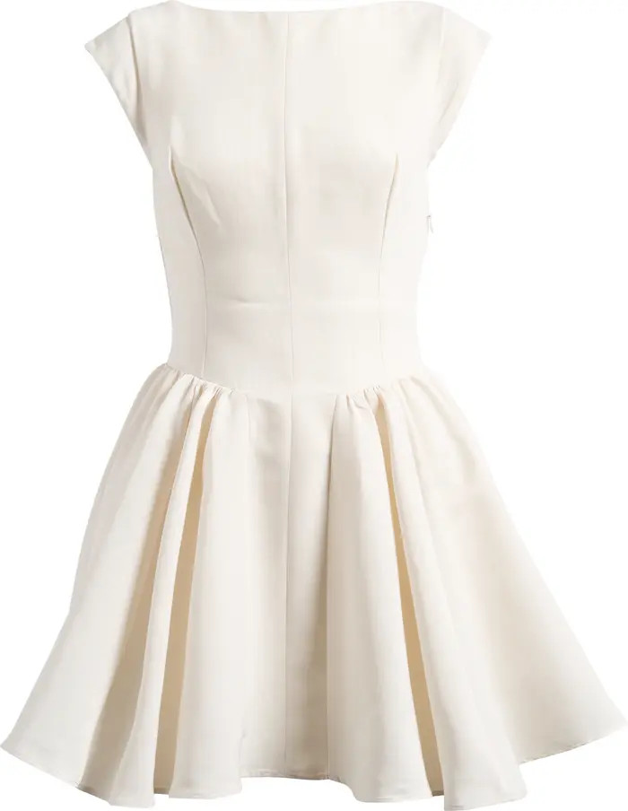 HOUSE OF CB Enchant Open Back Fit & Flare Minidress | Nordstrom | Nordstrom