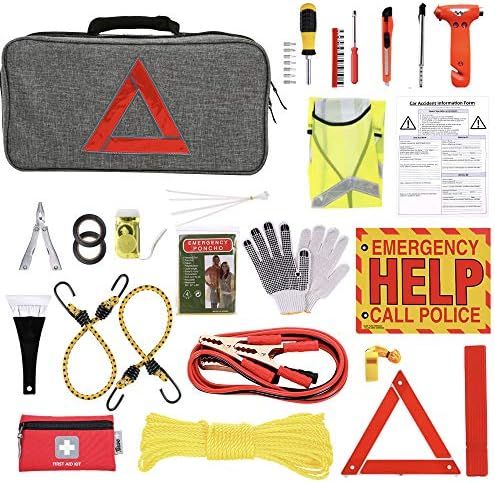 Thrive Car Emergency Kit with Jumper Cables + First Aid Kit | Auto Emergency Kit & Car Accessories | | Amazon (US)