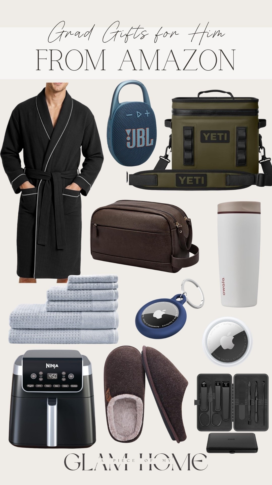 graduation gifts for him, amazon grad gifts, college graduation gifts, high school graduation gifts, gifts for him 2026, practical gifts for him, tech gifts for him, amazon gadgets, bluetooth speaker, wireless earbuds, apple watch accessories, portable charger, everyday carry, mens wallet slim, leather wallet, toiletry bag for men, dopp kit, travel essentials men, grooming kit men, beard care set, cologne gift set, fitness gifts for him, gym essentials, shaker bottle, protein accessories, motivational gifts for men, desk accessories men, office essentials, minimalist desk setup, coffee lover gifts, tumbler for men, insulated water bottle, car accessories amazon, first apartment essentials, dorm room essentials, affordable gifts for him, trendy amazon finds

#LTKMens #LTKU #LTKSeasonal