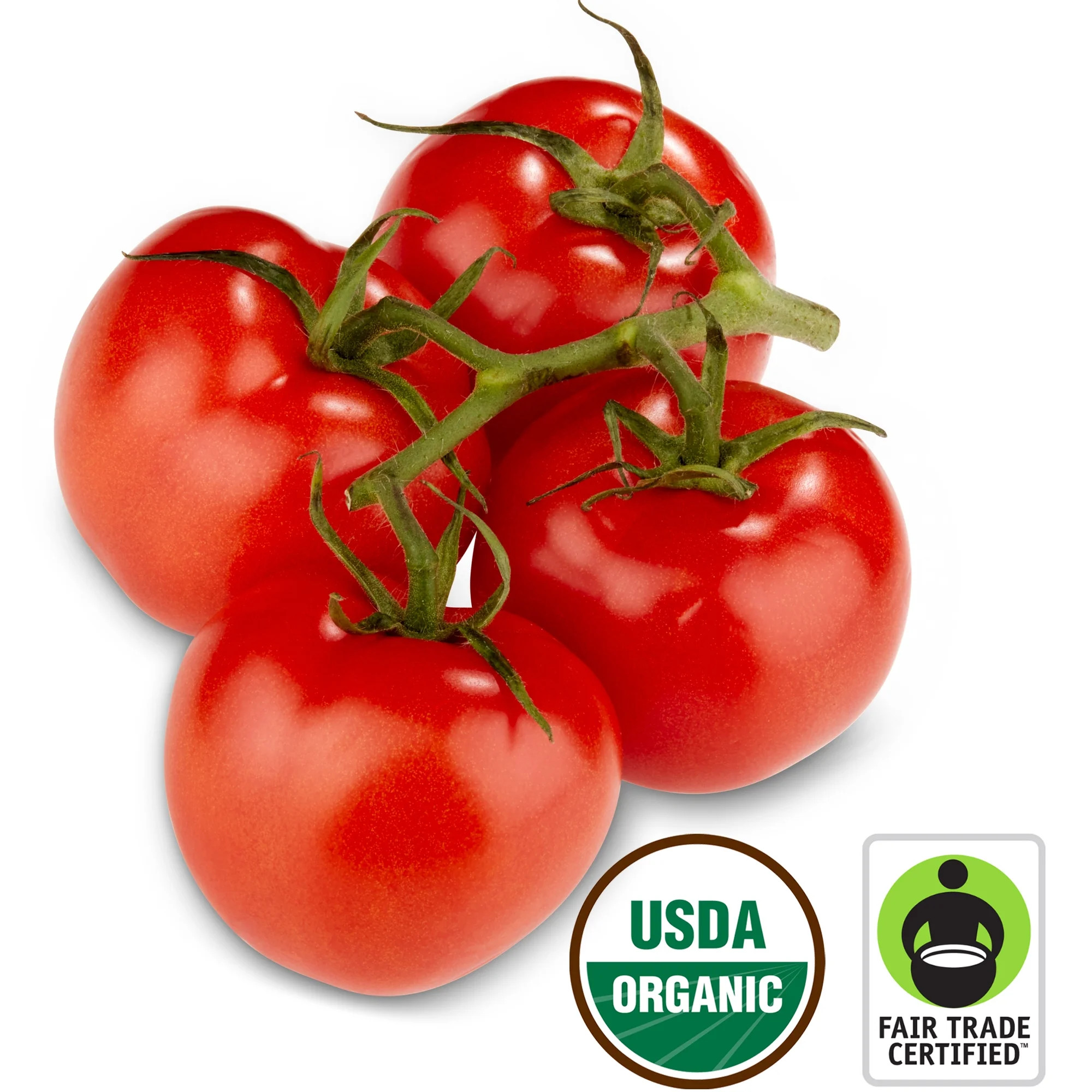 Fair Trade Organic Tomato on the Vine, 1 lb Package | Walmart (US)
