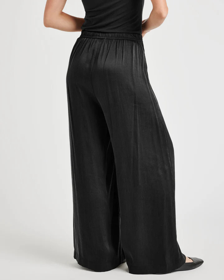 Angie Satin Palazzo Pant | Splendid | Splendid