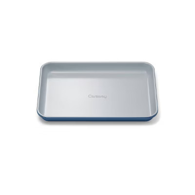 Caraway Home Nonstick Ceramic Small Baking Sheet Navy | Target