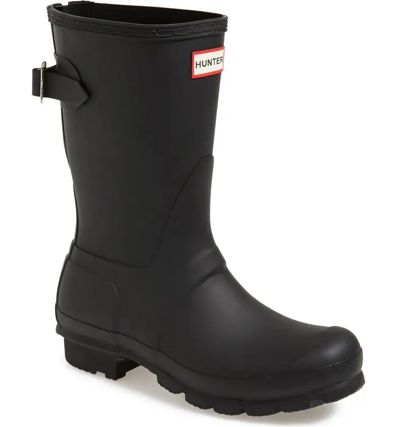 Original Short Back Adjustable Waterproof Rain Boot | Nordstrom