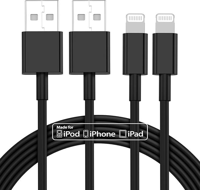2pack 10ft iPhone Charger, [Apple MFi Certified] Long iPhone Charger Cord 10 ft, Apple Lightning ... | Amazon (US)