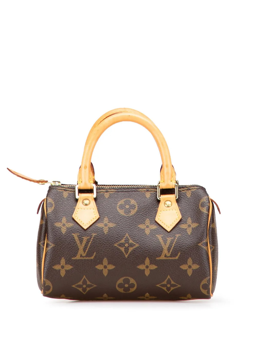 Louis Vuitton Pre-Owned 2008 Monogram Mini Speedy HL satchel - Brown | Farfetch Global