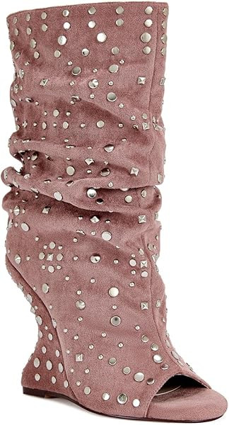AZALEA WANG Naomani Wedge Bootie | Amazon (US)