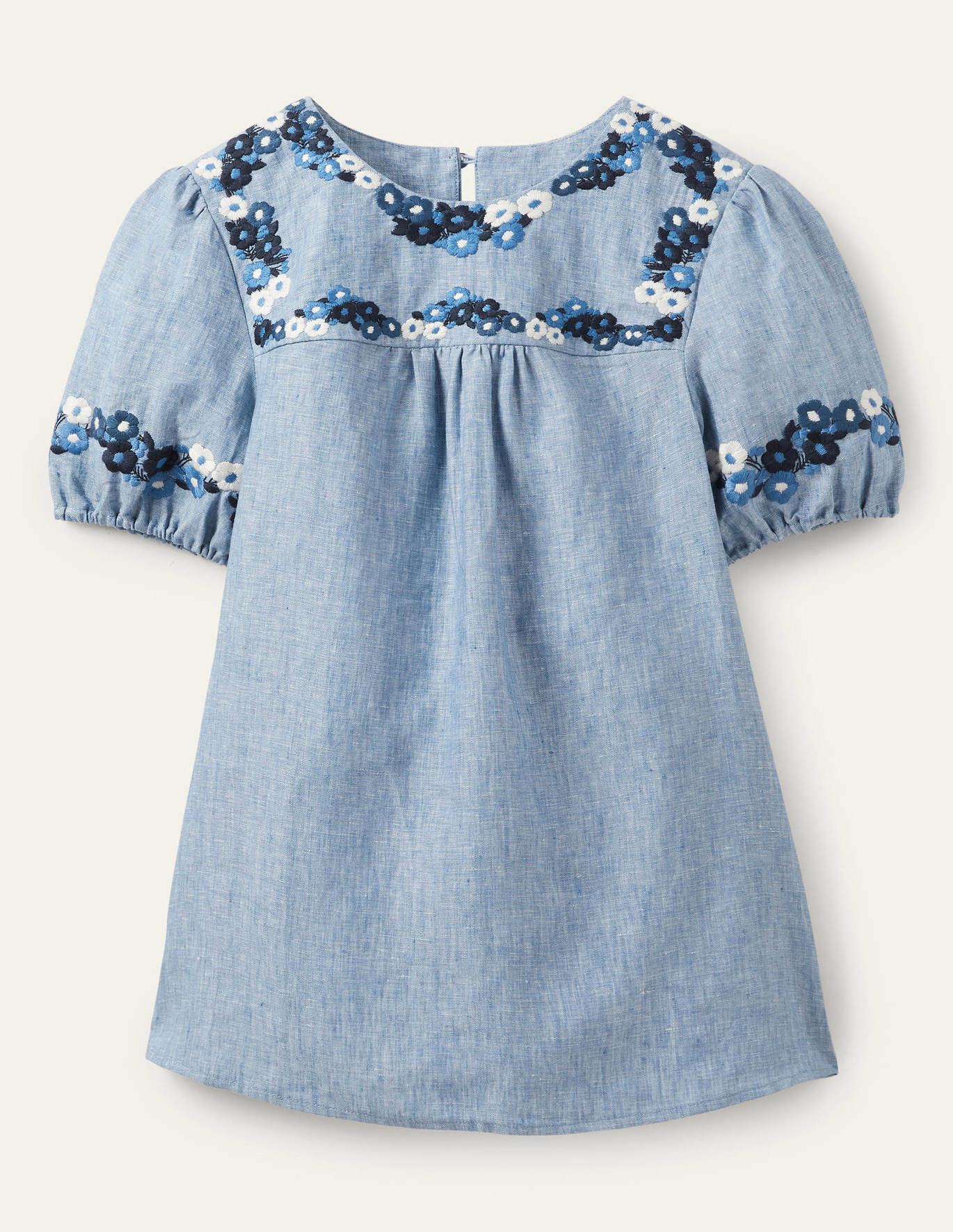 Embroidered Linen Top | Boden (US)
