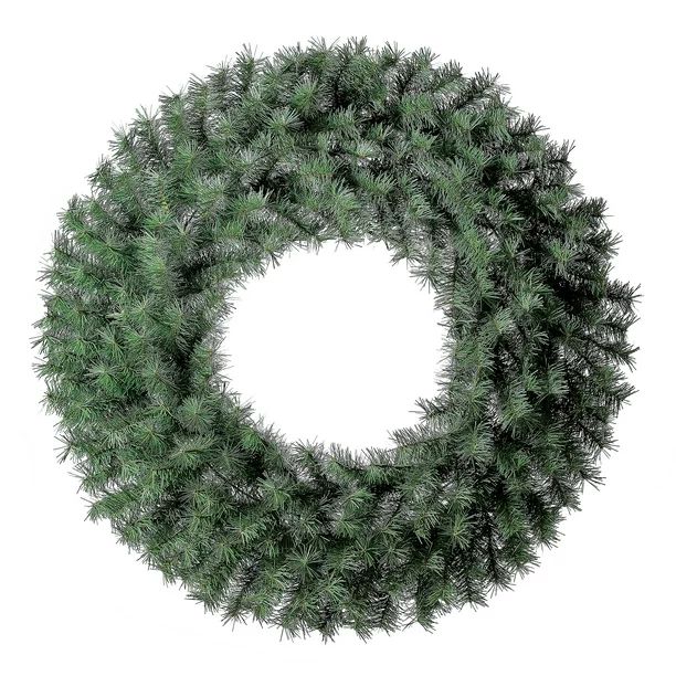 Holiday Time 36" Non-Lit Artificial Christmas Wreath | Walmart (US)