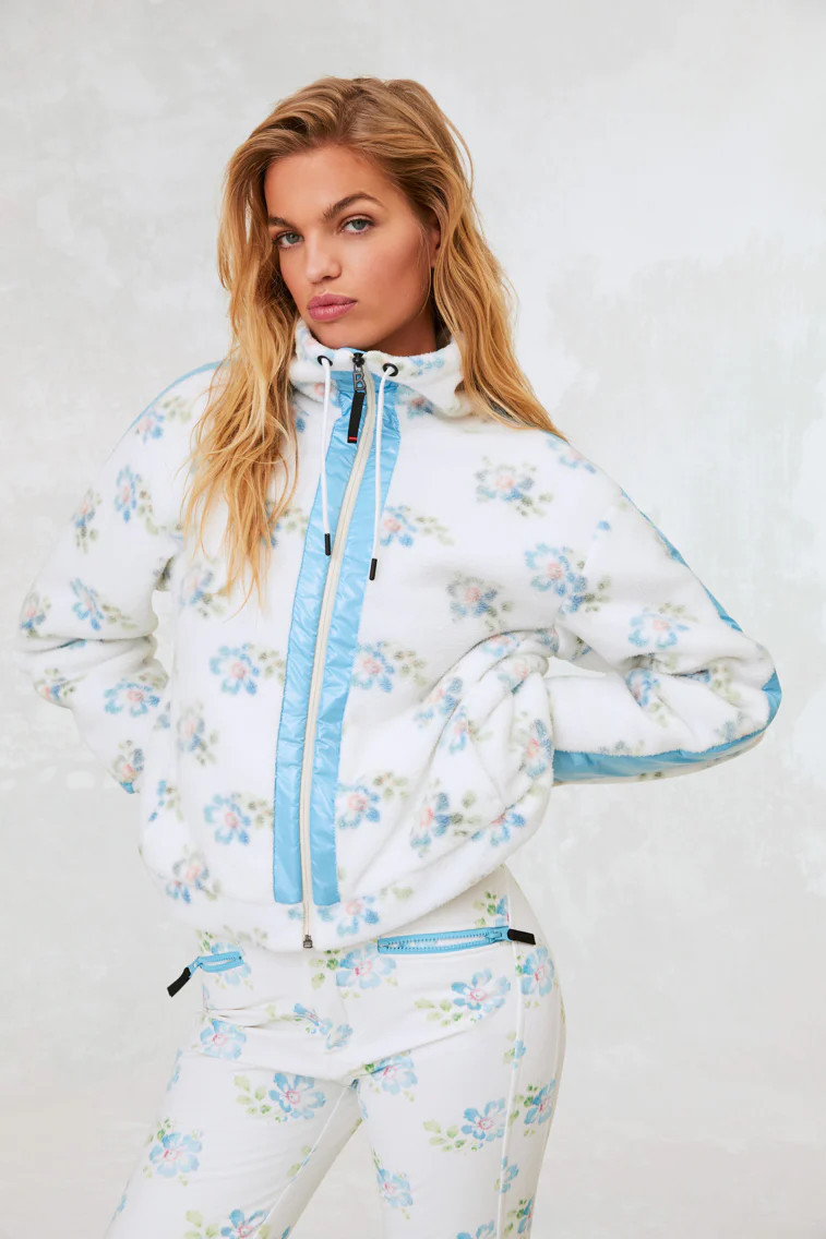 Bogner x LoveShackFancy Ninetta Fleece Jacket | LOVESHACKFANCY
