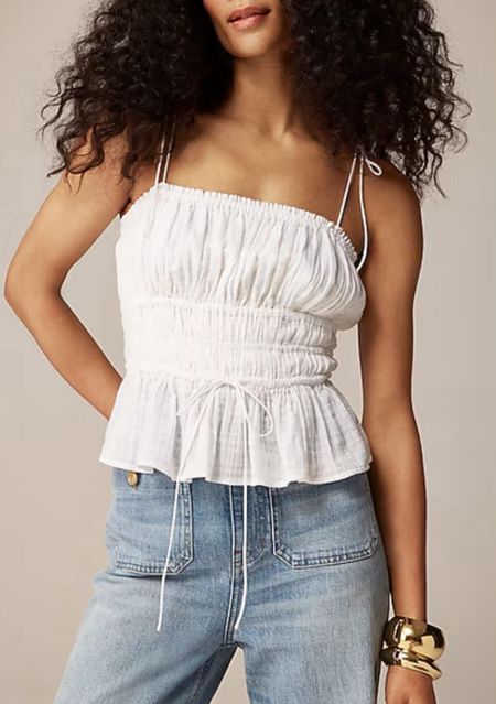 White top
Summer top
J.Crew top
#LTKSaleAlert #LTKFindsUnder100