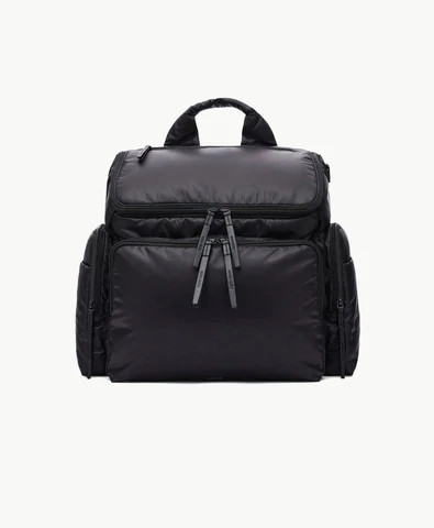 Caraa Baby Bag Large Large in Black Recycled Water-Repellent Nylon | Caraa