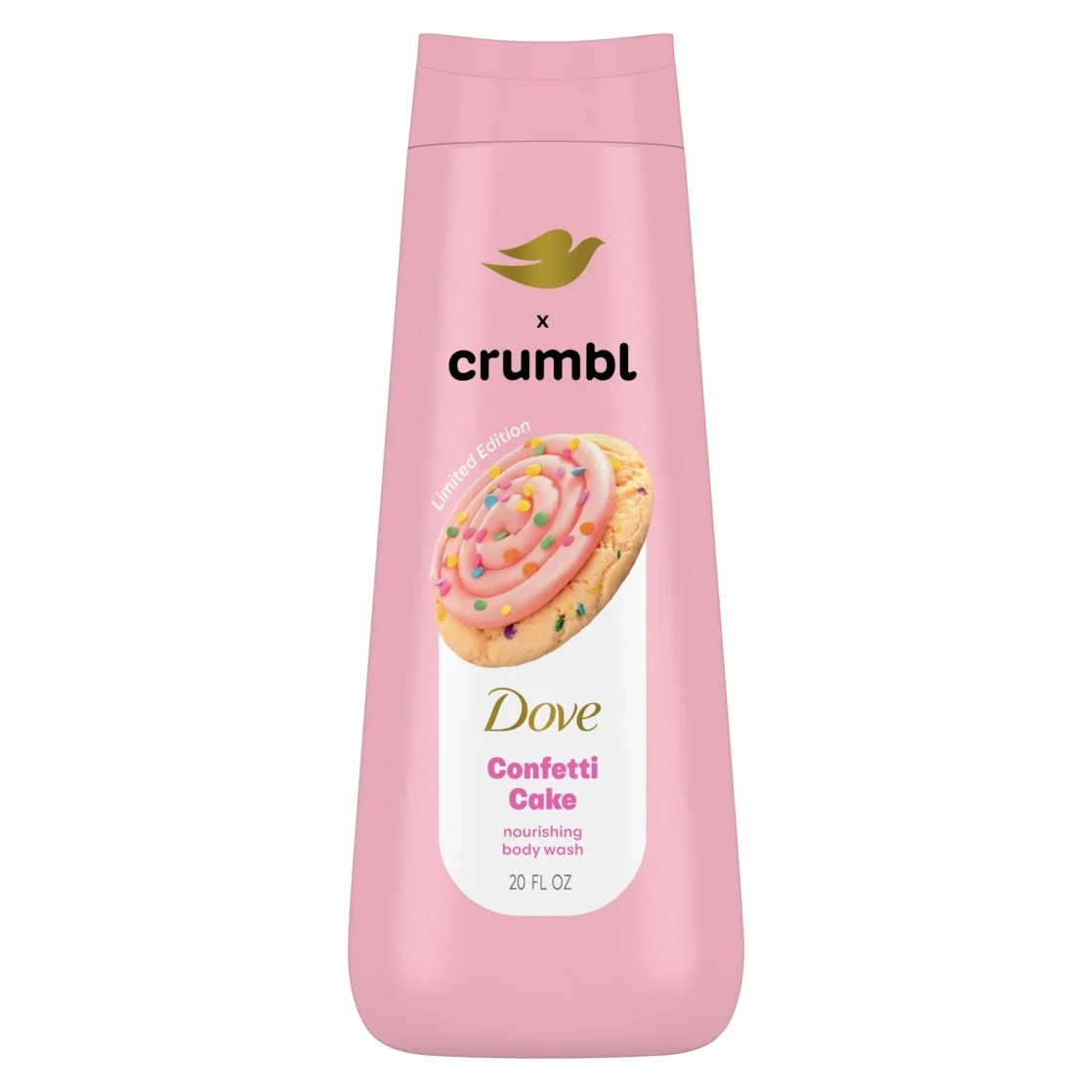 Dove Crumbl Body Wash Confetti Cake, 20 fl oz | Walmart (US)