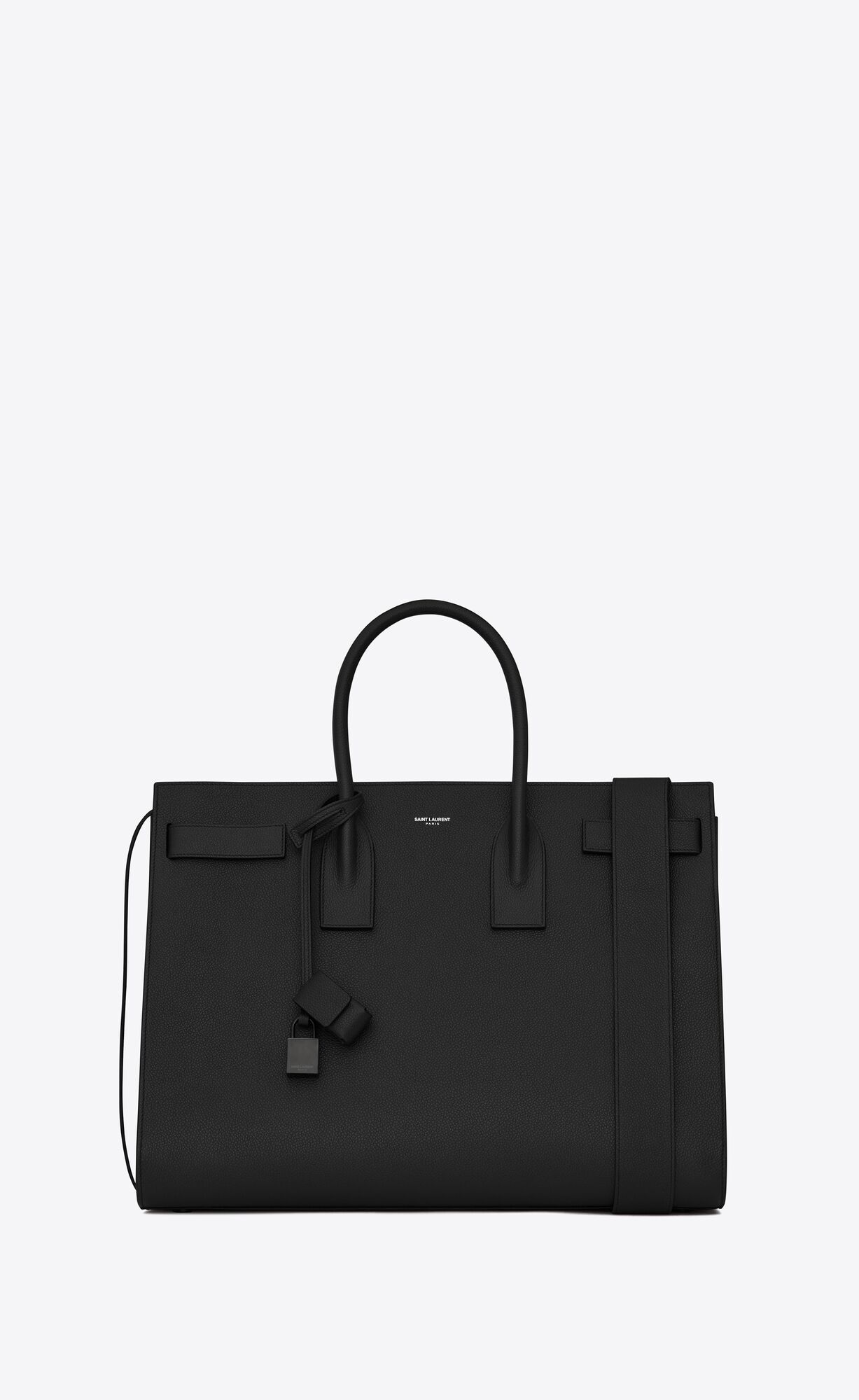 sac de jour large in grained leather | Saint Laurent Inc. (Global)
