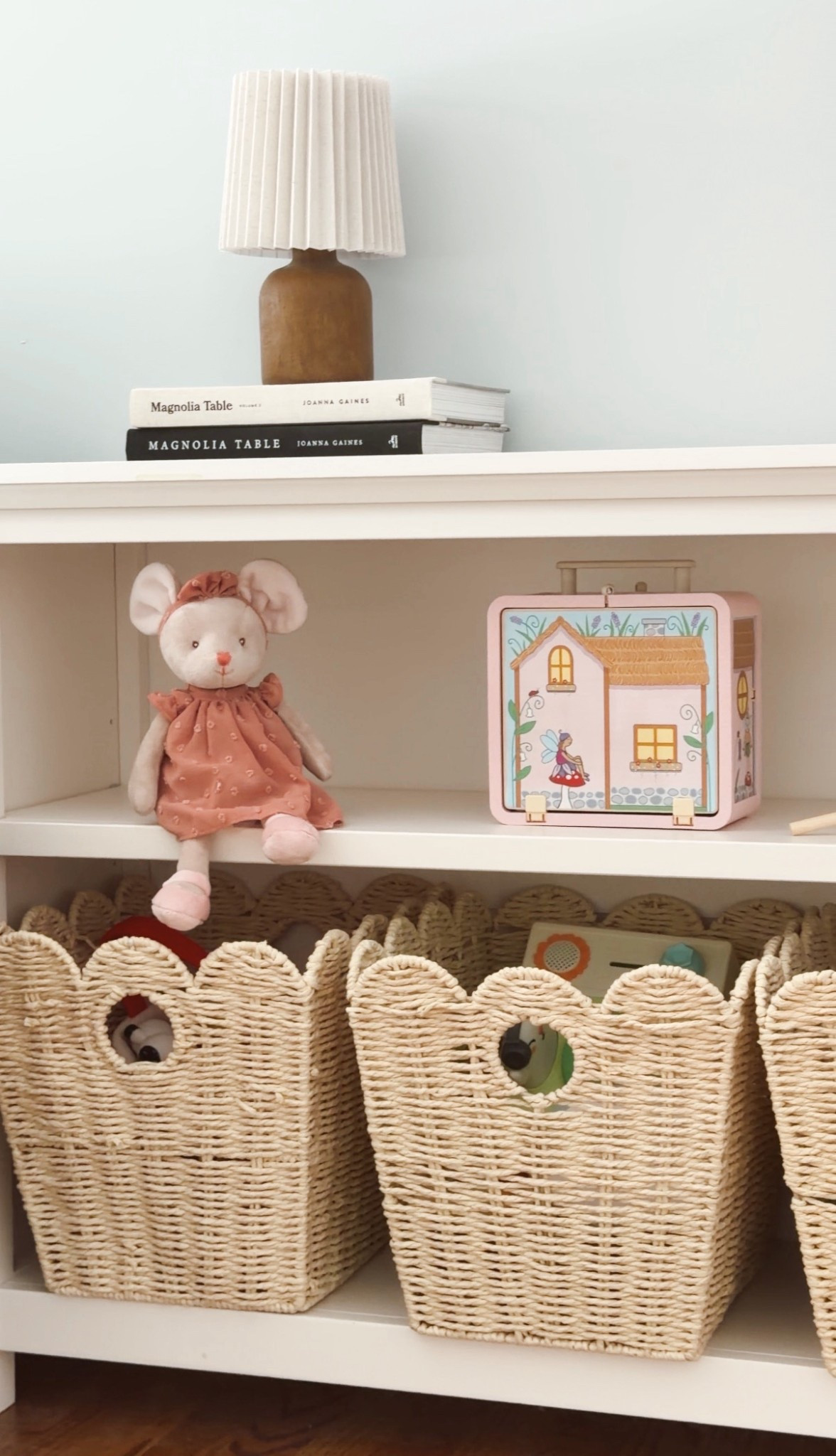 Scallop toy bins 🤍

#LTKHome #LTKmomlife #LTKKids