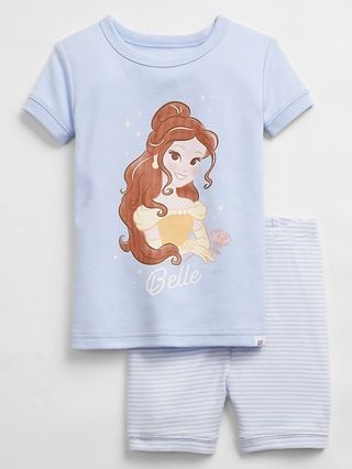 babyGap | Disney Princess Belle 100% Organic Cotton PJ Set | Gap Factory
