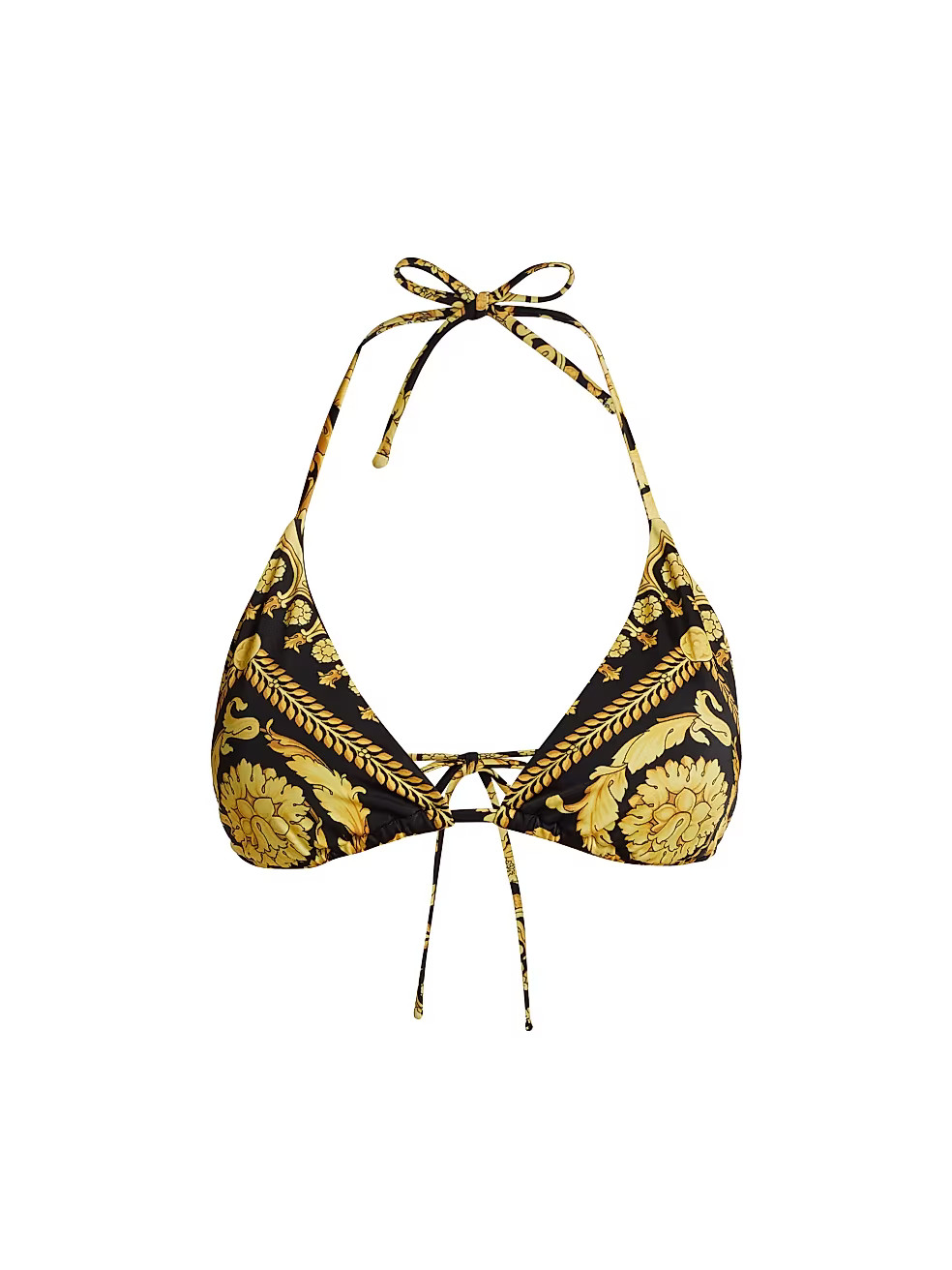 Versace Barocco Triangle Bikini Top | Saks Fifth Avenue