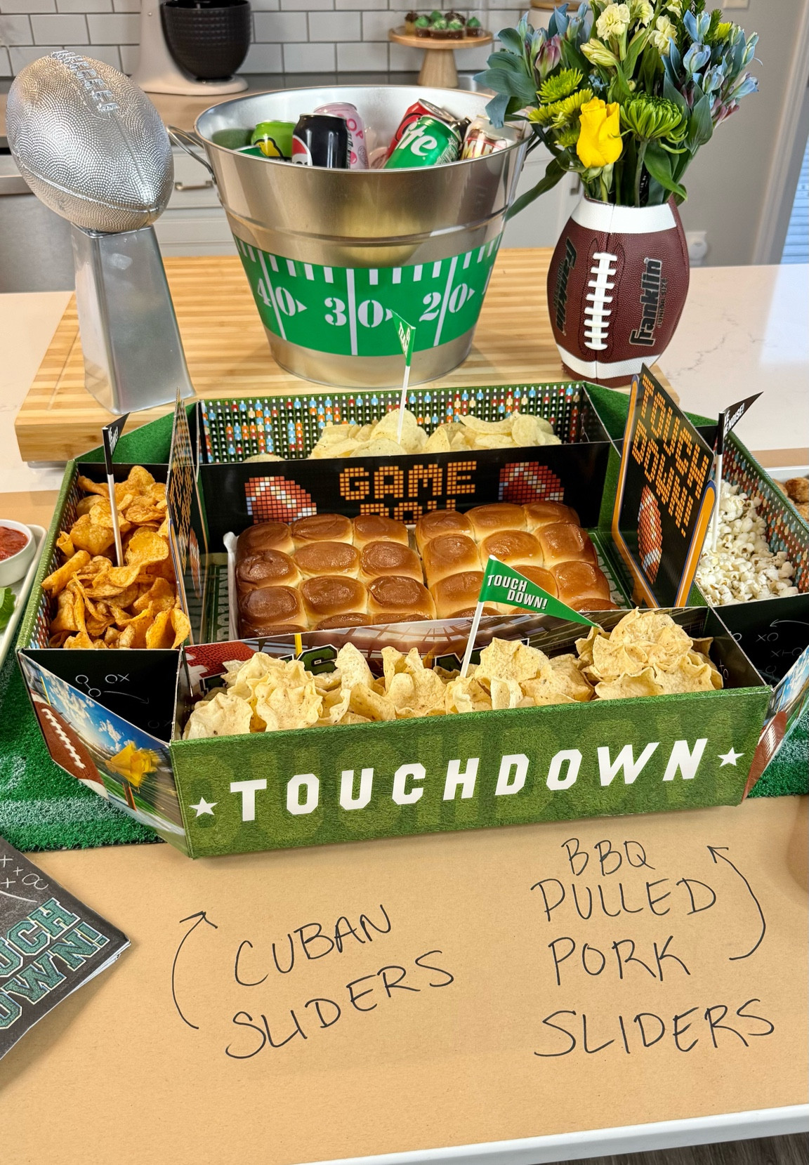 Football Party Set Up for the big game! 

#LTKSeasonal #LTKParties #LTKHome