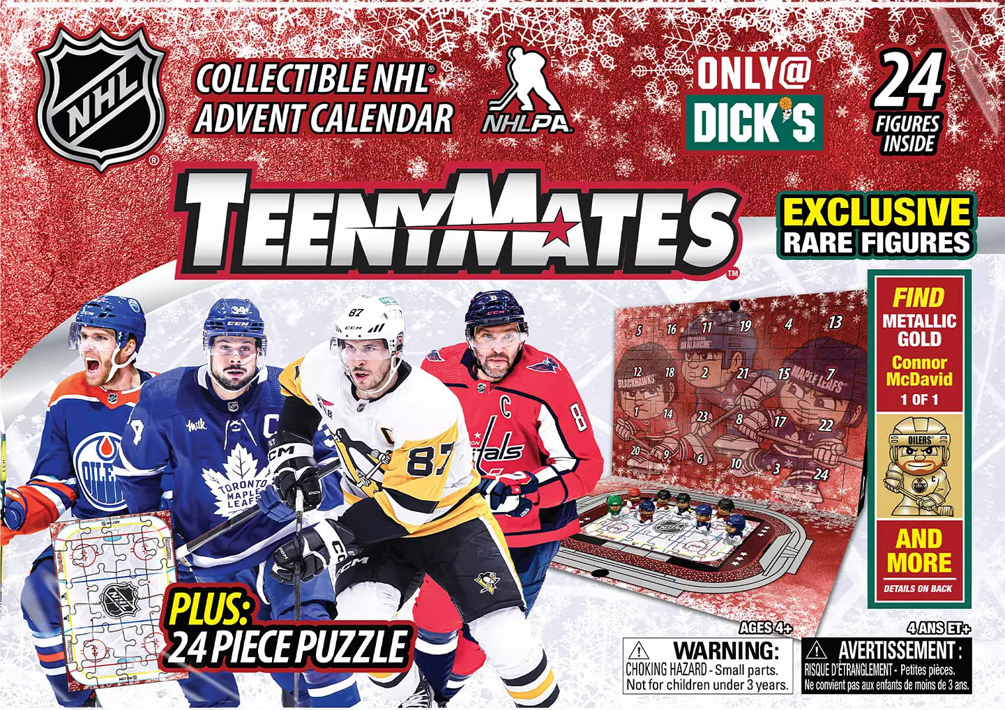Party Animal NHL TeenyMates DSG Exclusive 2025 Advent Calendar - Rare Figures | DICK'S Sporting Goods