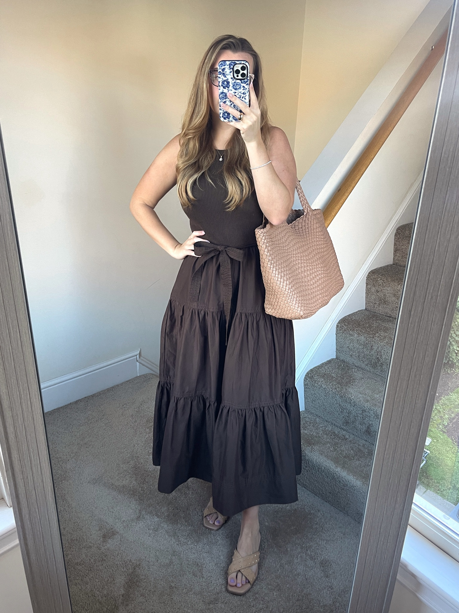 Brown maxi dress for work! 

#LTKStyleTip #LTKWorkwear