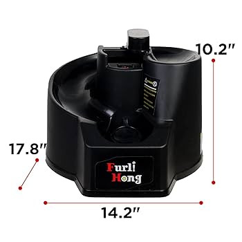 Furlihong 6902BHA Rechargeable Baseball/Softball Toss Machine with Extendable Ball Stacker, Heigh... | Amazon (US)