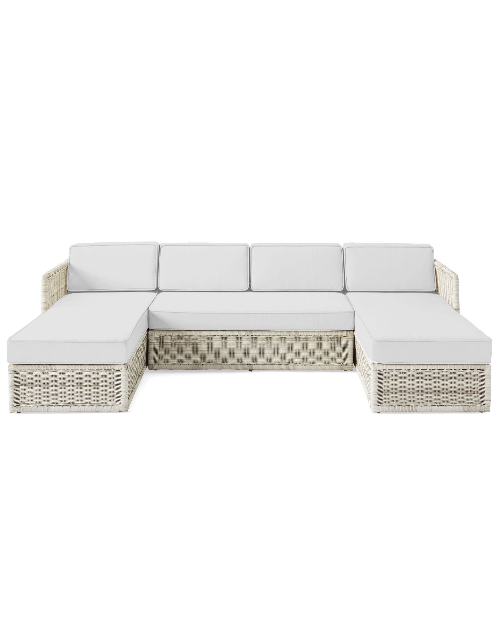 Pacifica U-Sectional - Driftwood | Serena and Lily
