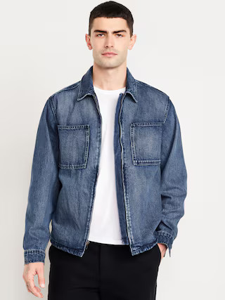 Jean Workwear Chore Jacket | Old Navy (US)