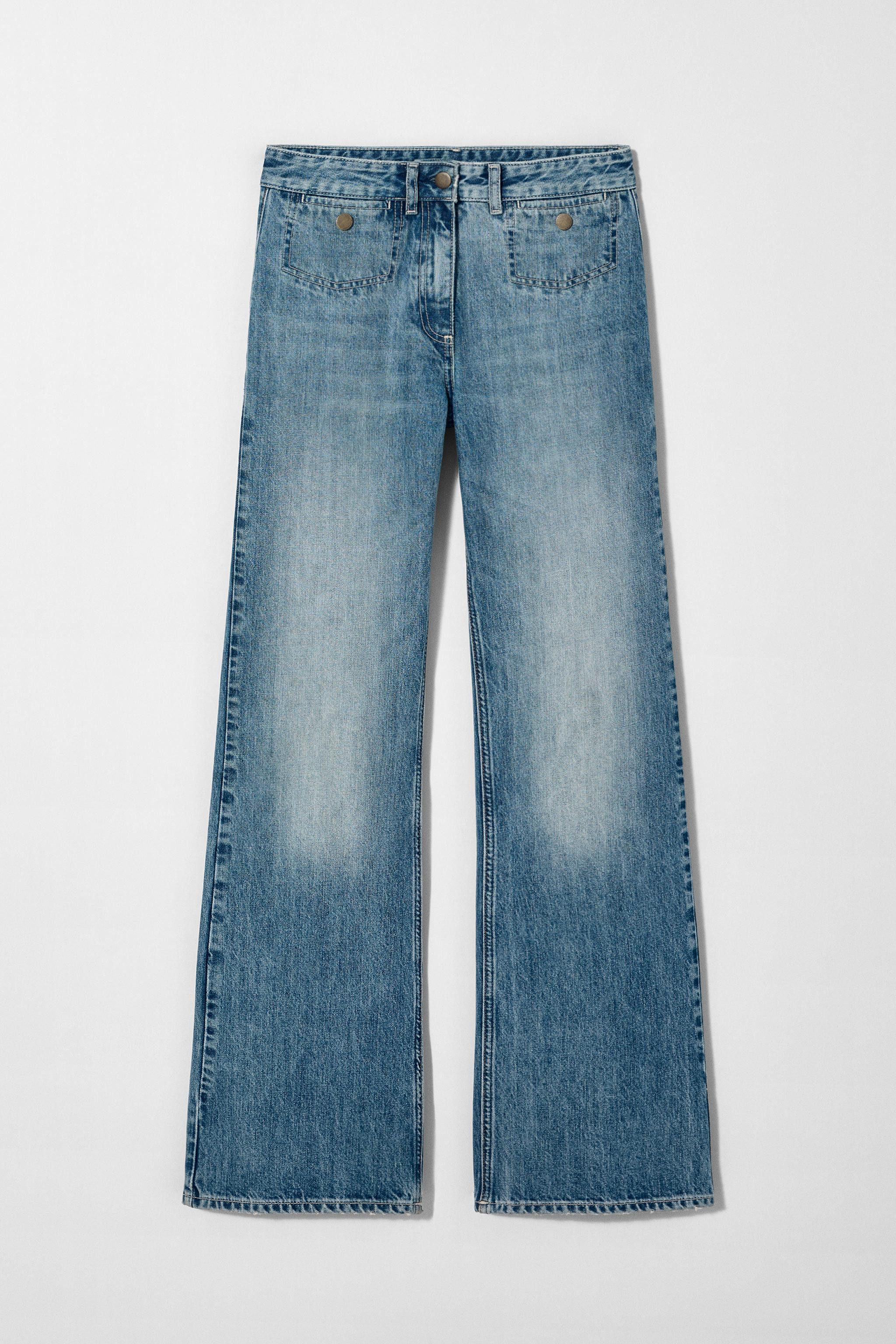 MID-WAIST WIDE-LEG JEANS KATE MOSS X ZARA | Zara UK