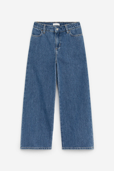 Wide Denim Trousers | Arket UK