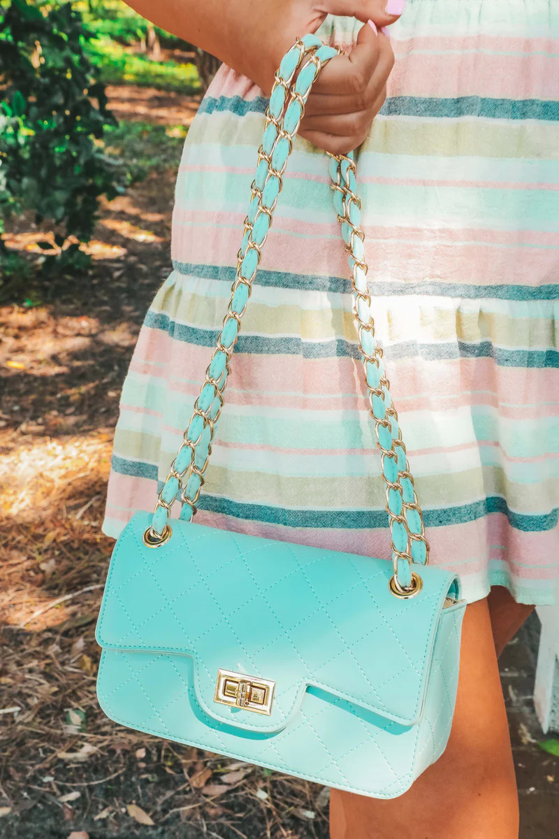 Beside Me Purse: Mint | Shophopes