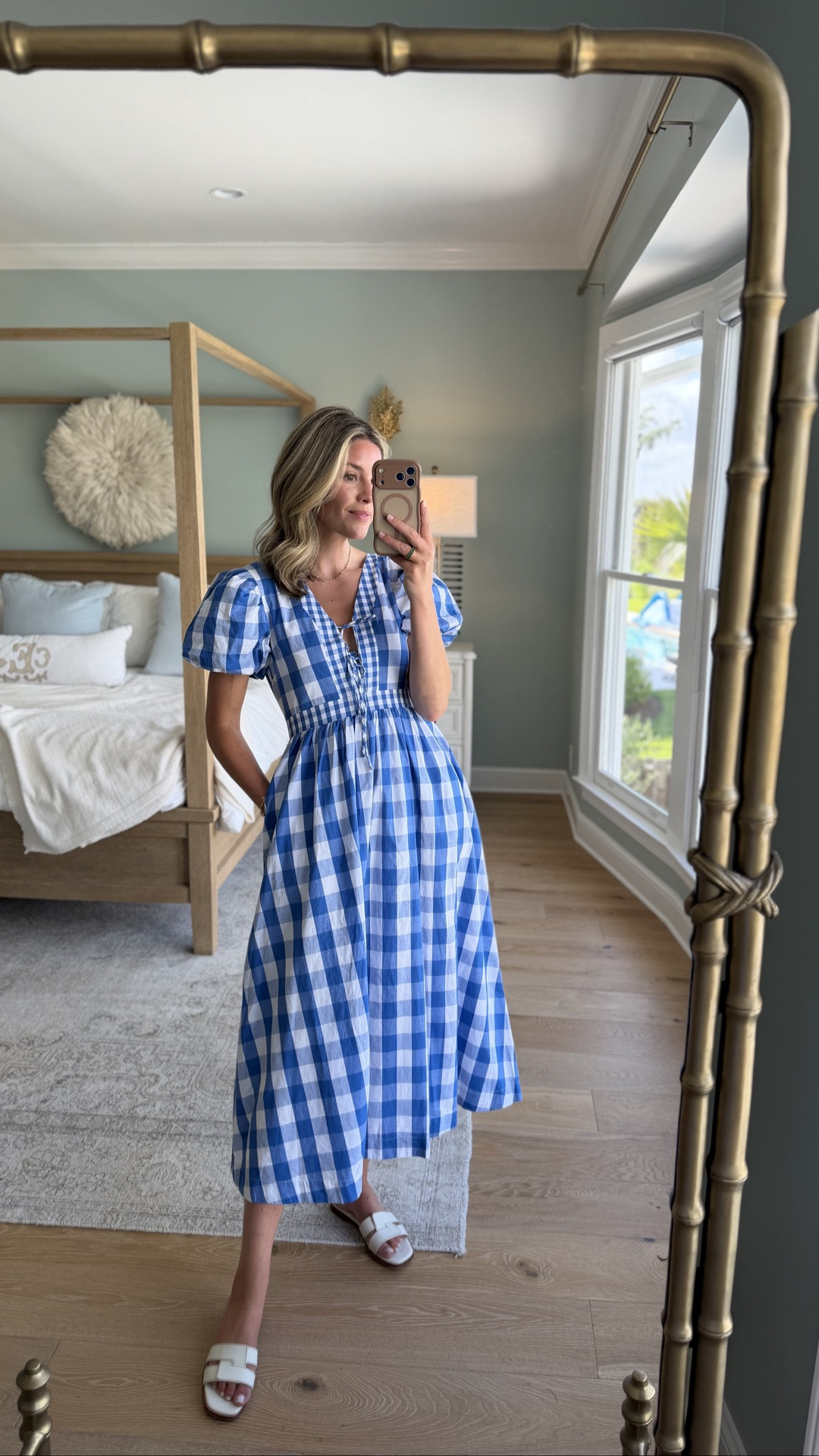 summer staples i already know i’ll be reaching for on repeat ☀️🌊 from low country boils to beach dinners, morning walks to vacation nights out… this @tuckernuck haul is filled with pieces that feel classic, colorful, effortless, and easy to wear so many different ways. i tried to really focus on pieces that could mix, match, and pack well for summer travel and honestly every single one is a winner.
the cobalt gingham dress may be one of my favorite dresses i’ve found this season, the little tennis dress is one of those throw-on-and-go pieces you’ll live in, and the red striped set feels like the chicest little nod to americana without feeling overly themed. i also found the BEST raffia knot heels that work with so many of these looks and are shockingly comfortable. truly such a workhorse shoe for summer.
also absolutely had to rebuy these woven earrings after losing mine because they sold out SO quickly last year 🤍
sizing:
• cobalt gingham dress — xs
• tennis dress — small
• red striped top — small
• red striped skirt — xs
• raffia knot heels — fits true to size

#tuckernuckpartner

#LTKSeasonal #LTKootd