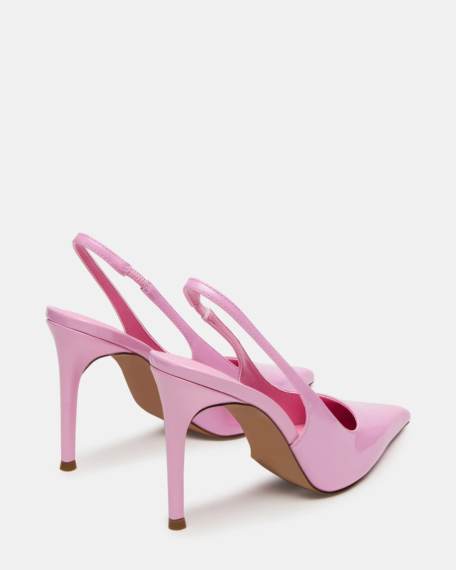 REYES Light Pink Slingback Stiletto Pointed-Toe Pump Women's Heel | Steve Madden (US)