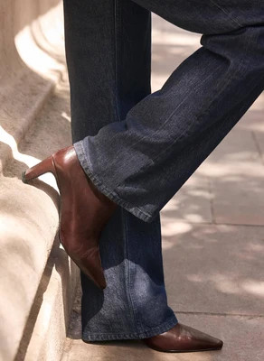 Macy Brown Leather Ankle Boots | Mint Velvet