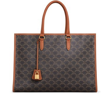 Horizontal Cabas In Triomphe Canvas And Calfskin | 24S (APAC/EU)