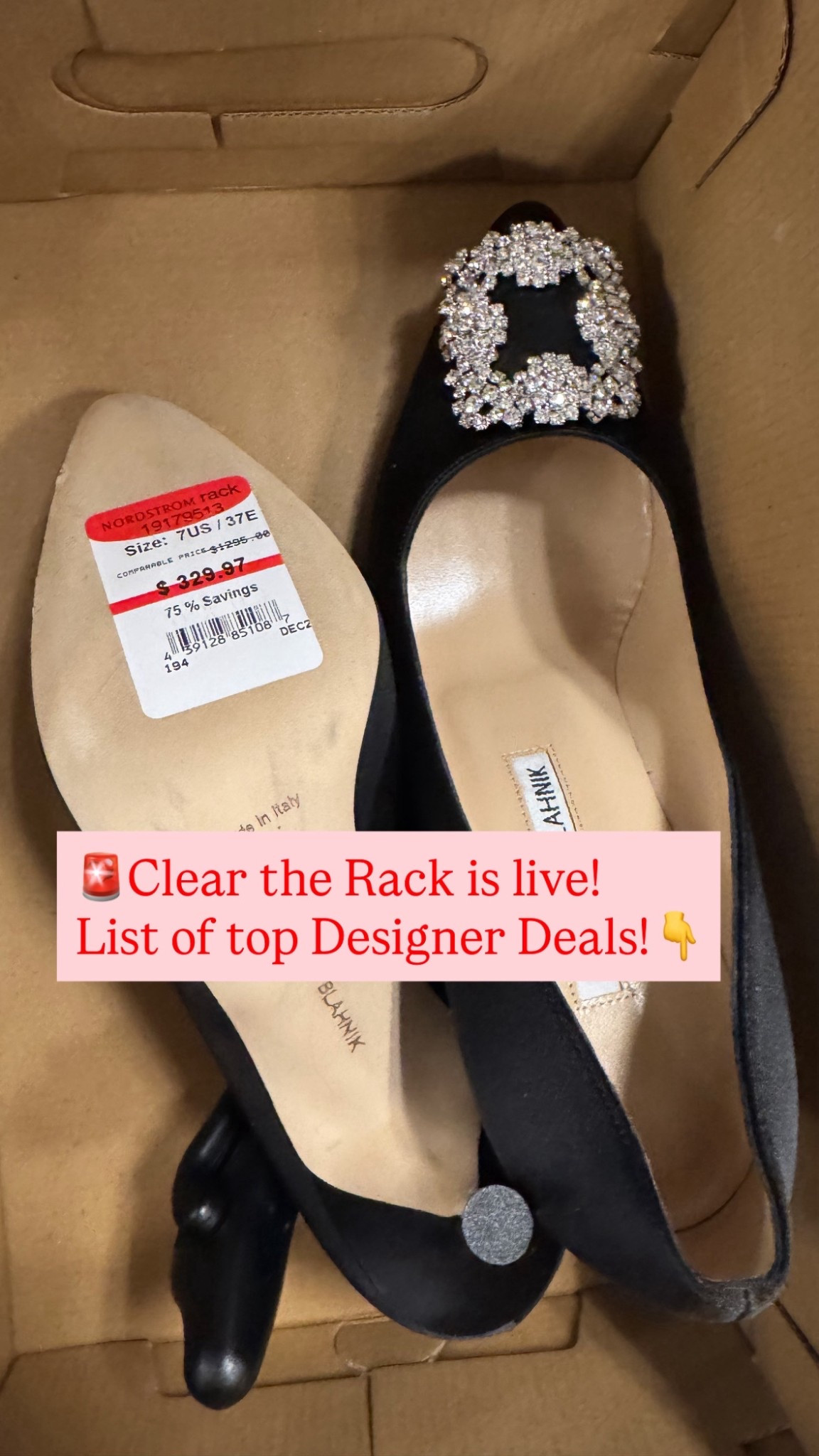 🚨Clear the Rack is live! All options & top Designer Deals linked here!

#LTKSeasonal #LTKgrwm #LTKSaleAlert