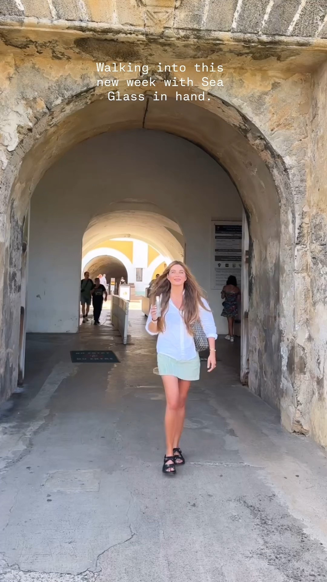 Sea Glass always in my handbag and on my hair. 🐚💎lip combo is brownie nude liner + 503 lipstick 💄
Shirt medium, skirt 6 

#LTKTravel #LTKBeauty #LTKdayinmylife