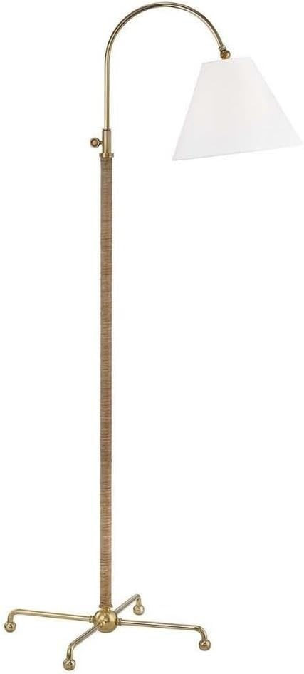 Hudson Valley Lighting Valley MDSL503-AGB Transitional One Light Floor Lamp from Curves No.1 Coll... | Amazon (US)
