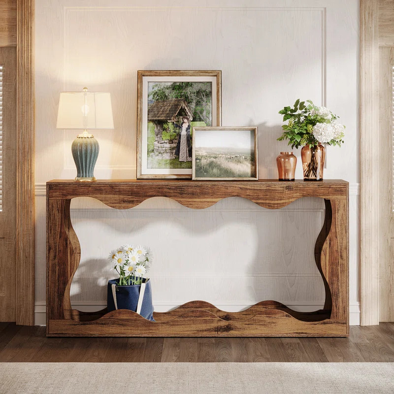 Loon Peak® 63 Inches Console Table with Storage | Wayfair | Wayfair North America