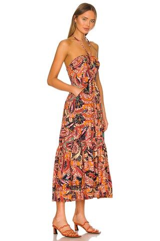 A.L.C. Adelle Dress in Russet Multi from Revolve.com | Revolve Clothing (Global)