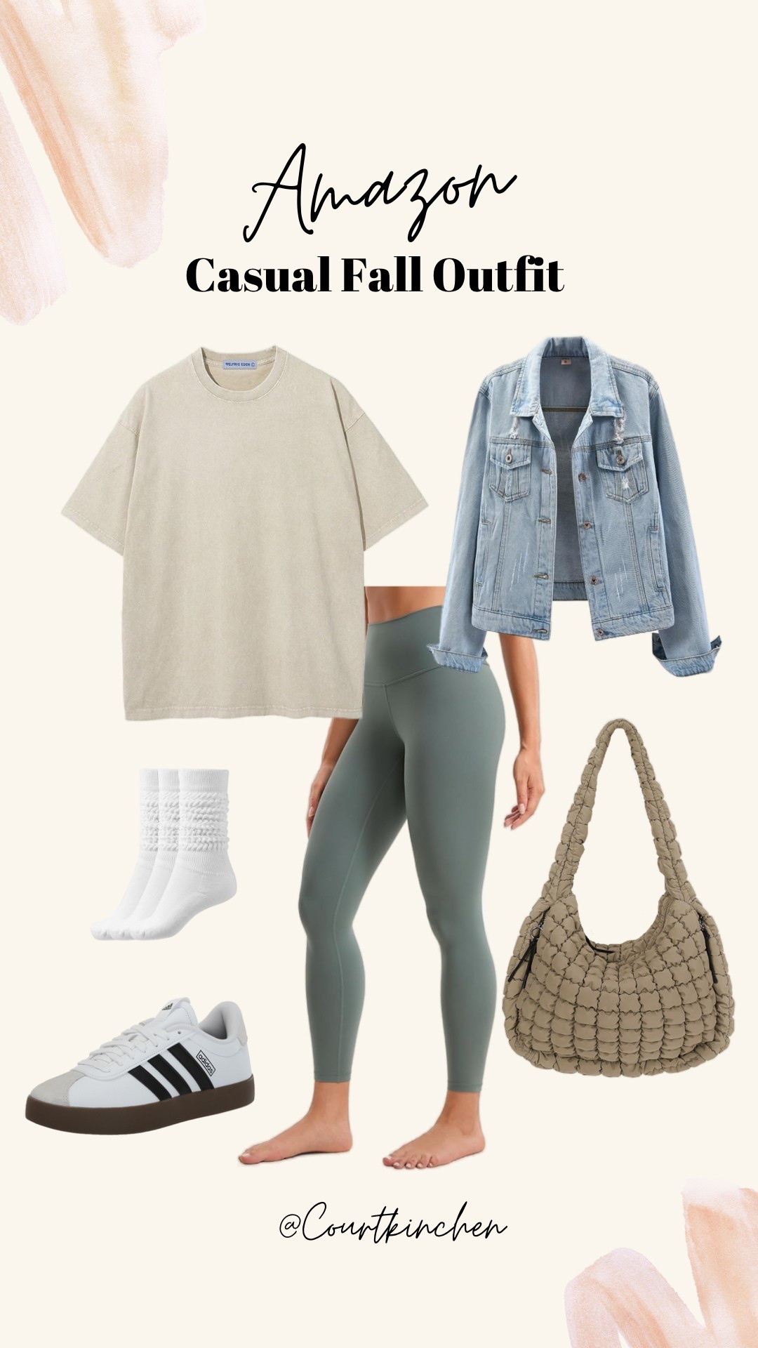 Amazon casual legging outfit! 

#LTKStyleTip #LTKSeasonal #LTKFindsUnder50