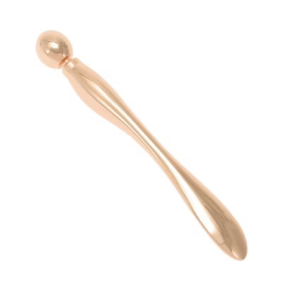 Unique Bargains Durable Round Head Eye Cream Massage Stick Rose Gold Tone 1 Pc | Target