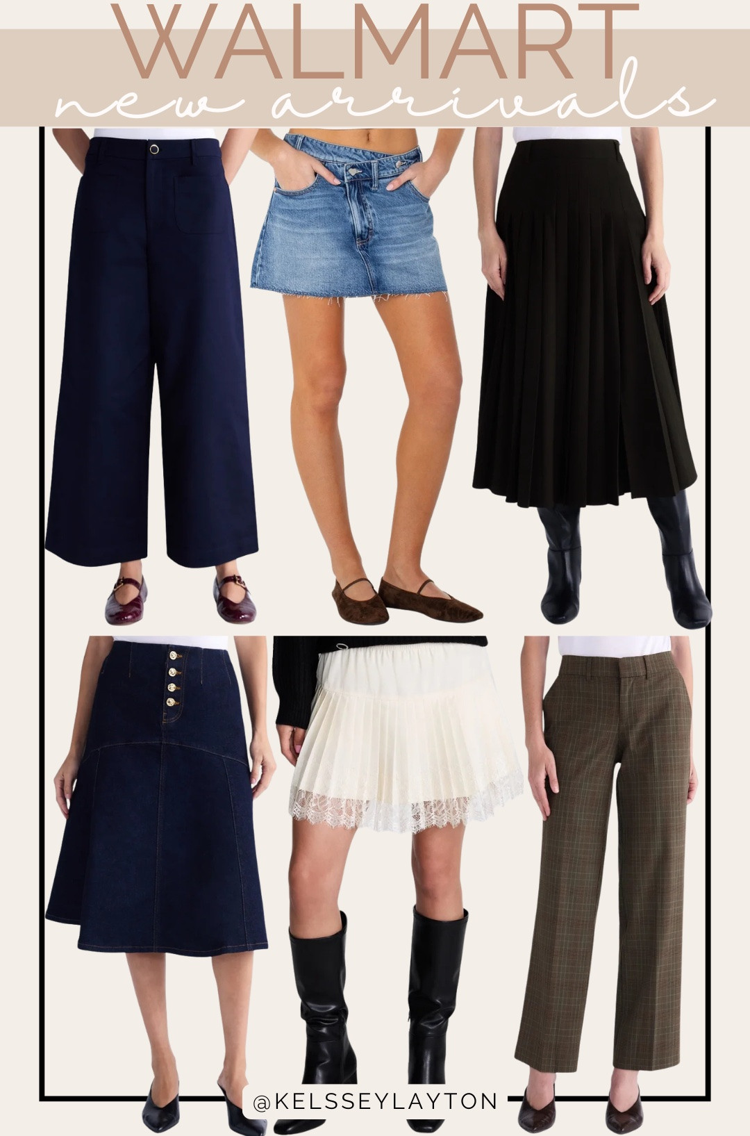 Walmart new arrival, pants & skirts

#LTKootd