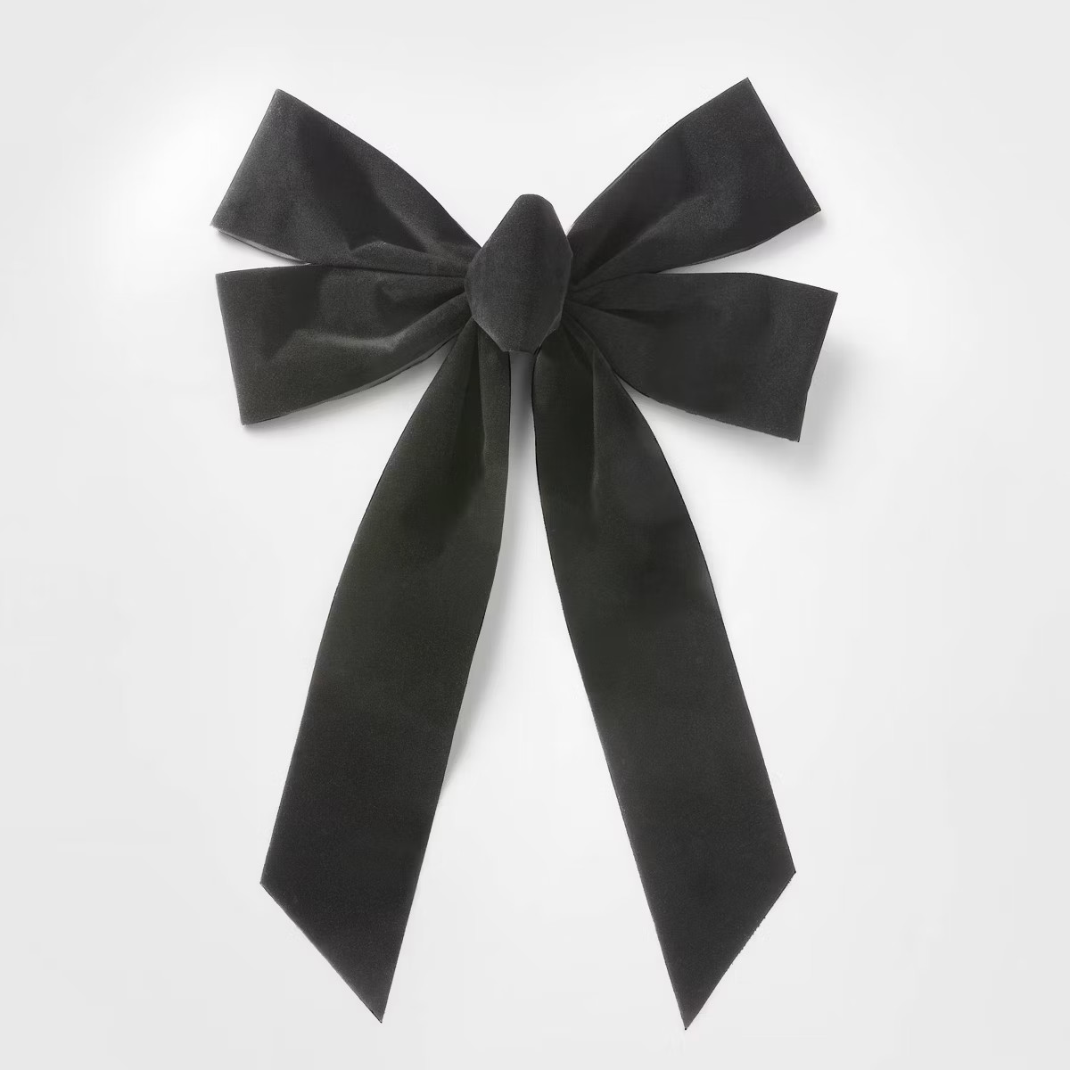 11" Velvet Christmas Bow Black - Wondershop™: Decorative Accessory | Target