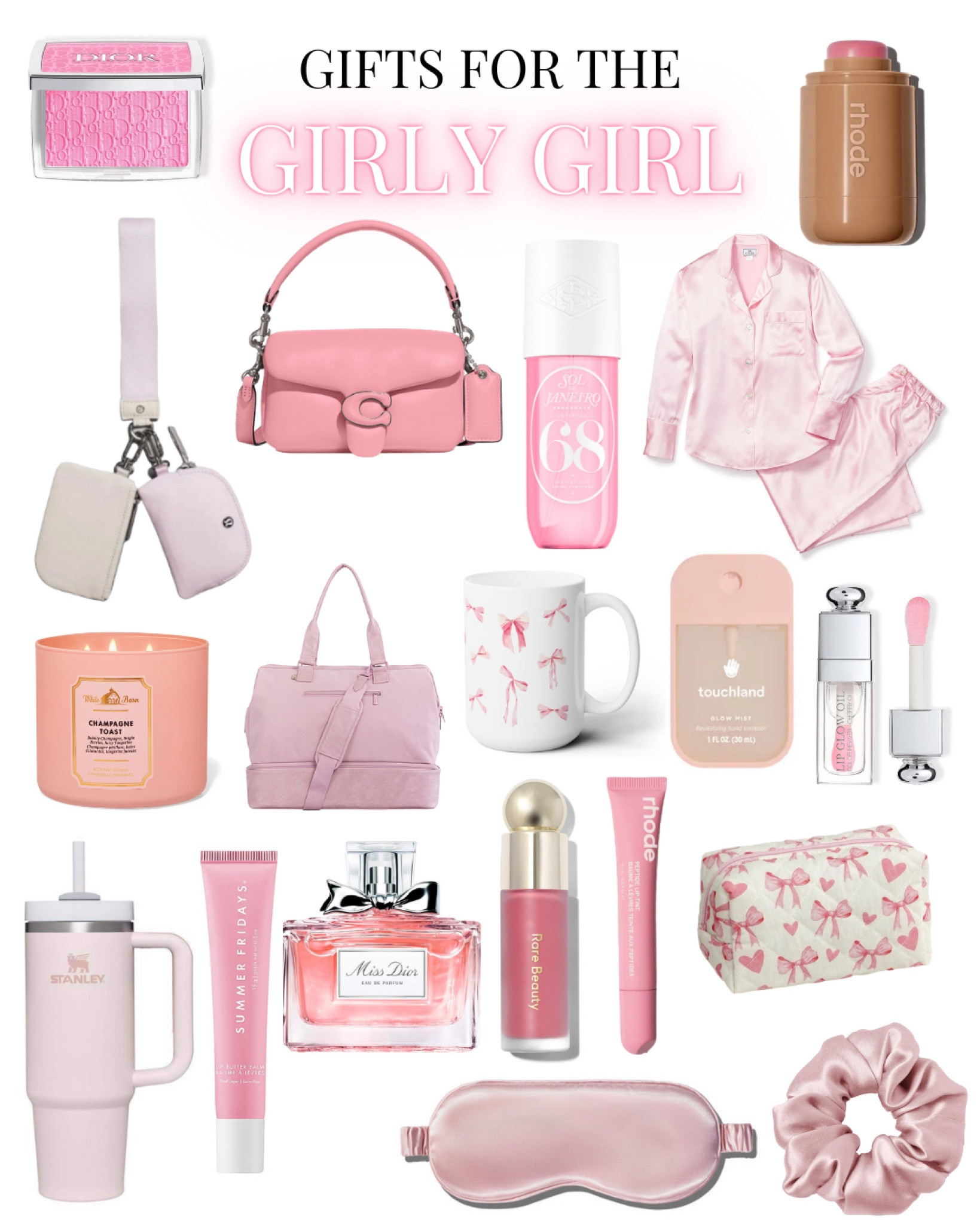 Unleash your inner sparkle with this Girly Girl Gift Guide! From chic accessories to beauty must-haves, find the perfect gifts that celebrate all things feminine and fun. Make every occasion special with thoughtful treasures that are sure to delight!

#LTKFindsUnder100 #LTKHoliday #LTKGiftGuide