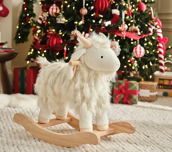 Musical Goat Plush Rocker | Pottery Barn Kids