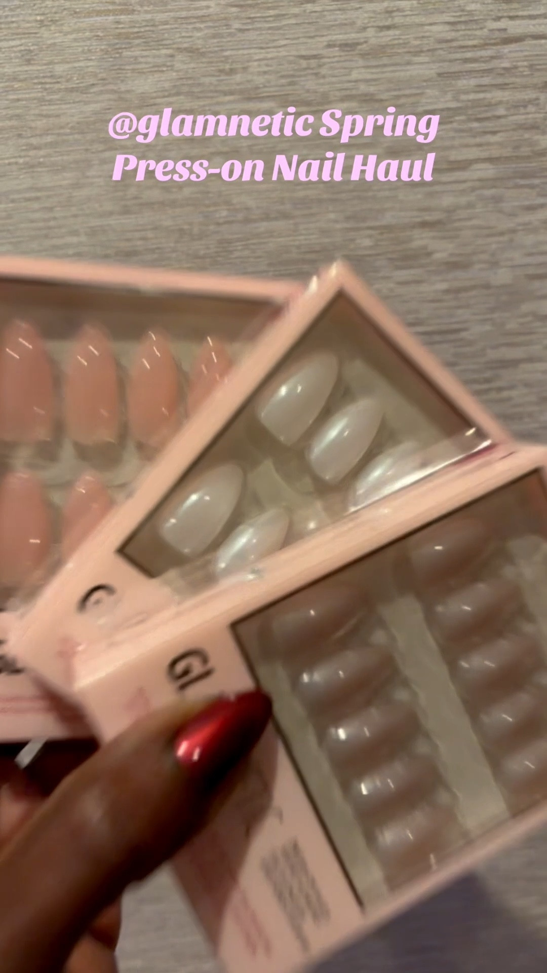 Spring refresh, but make it ✨press-on✨ 💅🏾🌸

My latest haul from Glamnetic has me stepping into my soft girl era with all the toned-down, light spring shades. There’s just something about getting those pink packages in the mail that makes my day! 💗

This time I grabbed three sets, and the most different for me? Cloud Nine ☁️ A beautiful light pink in a medium almond. Y’all know I usually stick to short nails, but I’ve been slowly going longer and longer… so we’re leveling up!

Now I need to see if I can type without sounding like I’m tap dancing on my phone 😂⌨️ But I cannot wait to see how these medium almonds look on. Spring glow-up in progress!

#GlamneticNails
#PressOnNails
#SpringNails
#NailHaul

#LTKselfcare