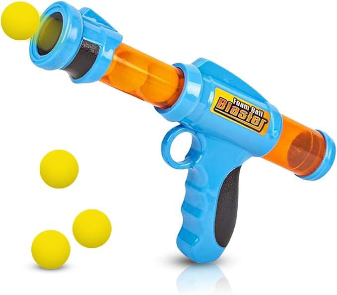 ArtCreativity Foam Ball Launcher with 6 Balls, Pump Action Shooting Toy Blaster for Kids, Outdoor... | Amazon (US)
