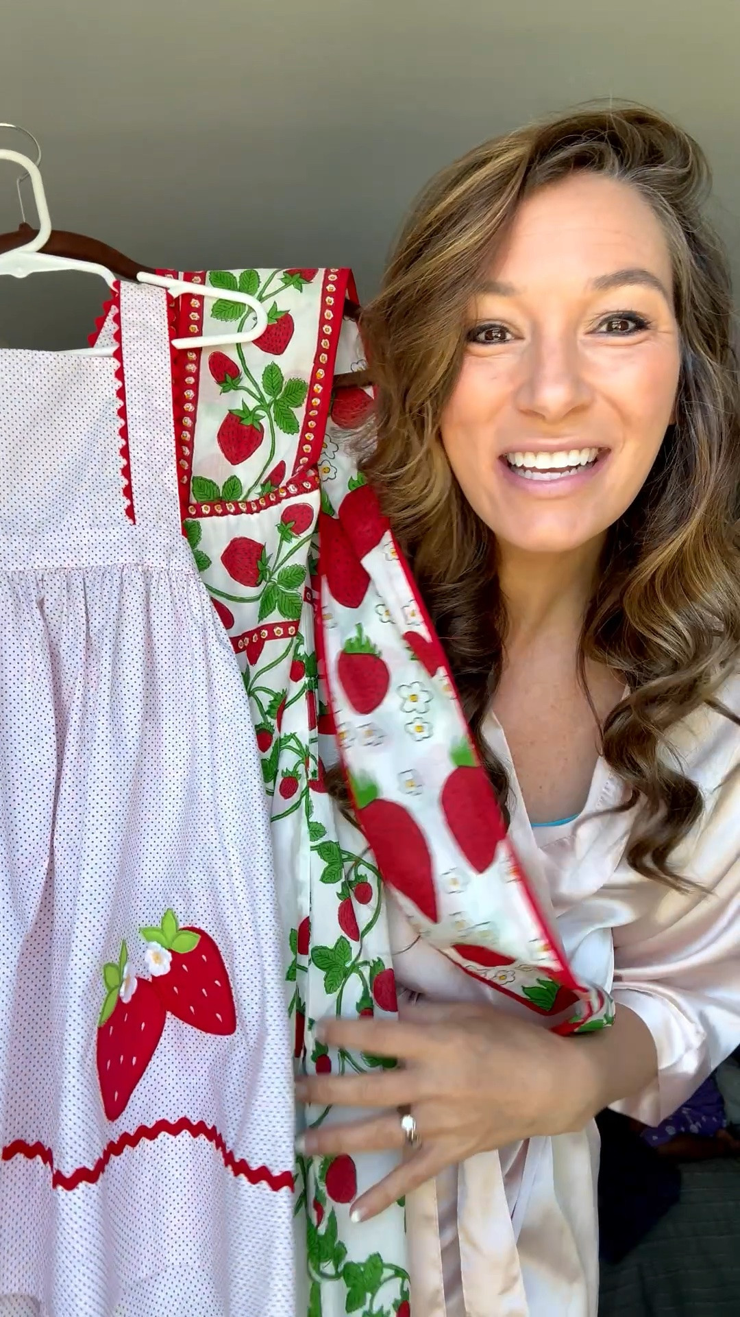 Strawberry Festival Season is here and I’ve been holding onto these BERRY sweet dresses since end of last summer! When I saw this Sue Sartor strawberry print I fell for it and had to add it to my collection. Then found an equally precious dress for my daughter.

#LTKMothersDay #LTKSeasonal #LTKKids