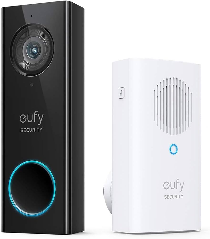 eufy Security, Wi-Fi Video Doorbell, 2K Resolution, No Monthly Fees, Local Storage, Human Detecti... | Amazon (US)